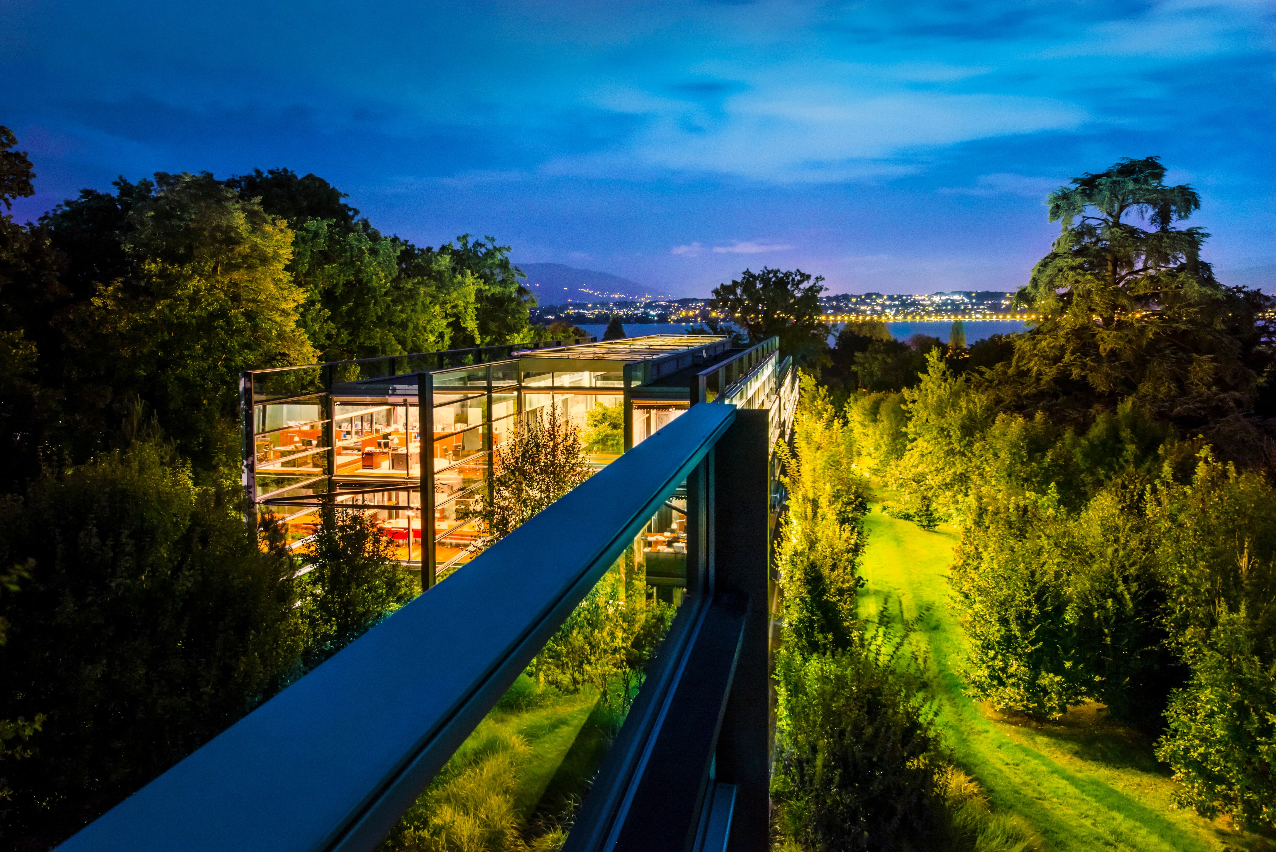 Richemont HQ By Night 2 Of 2